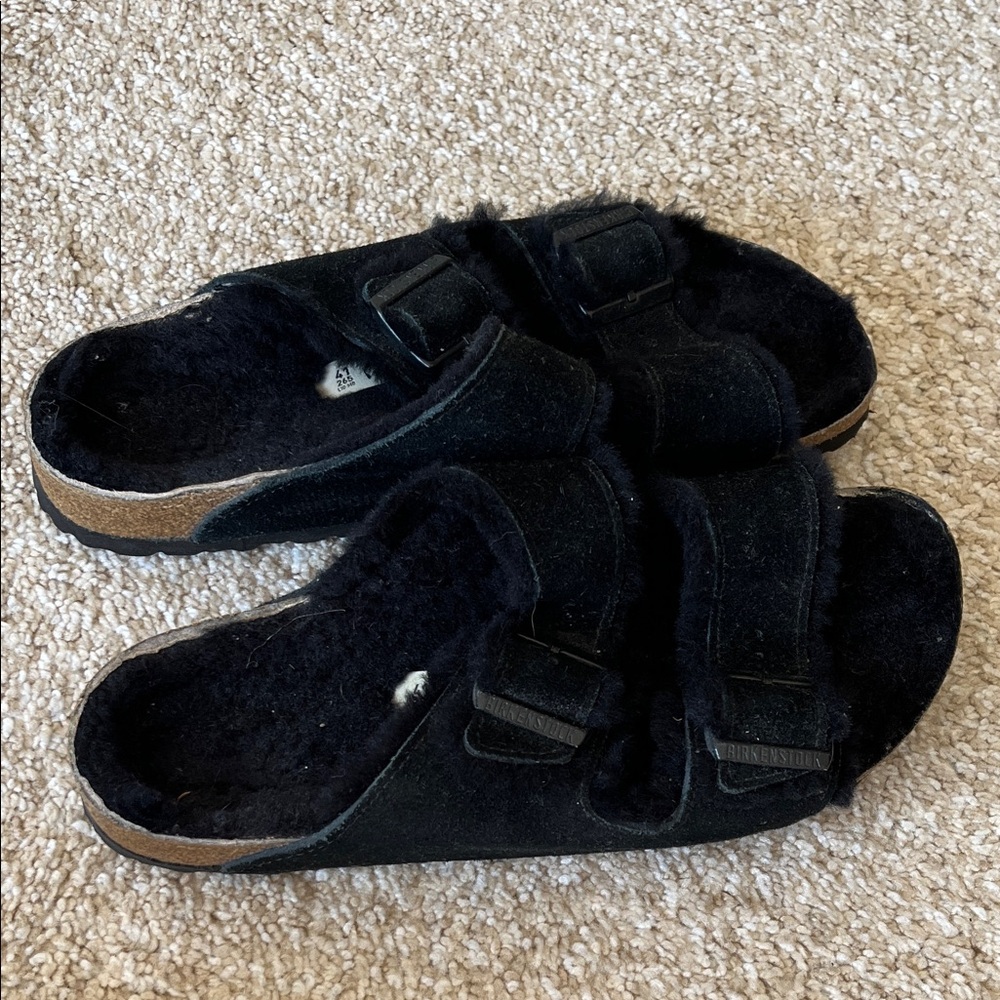 Birkenstock Black Suede Sandals - Picture 4 of 4